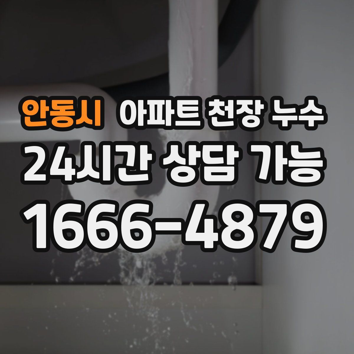 안동시 아파트 천장 누수