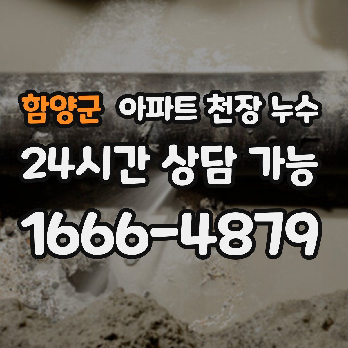 함양군 아파트 천장 누수
