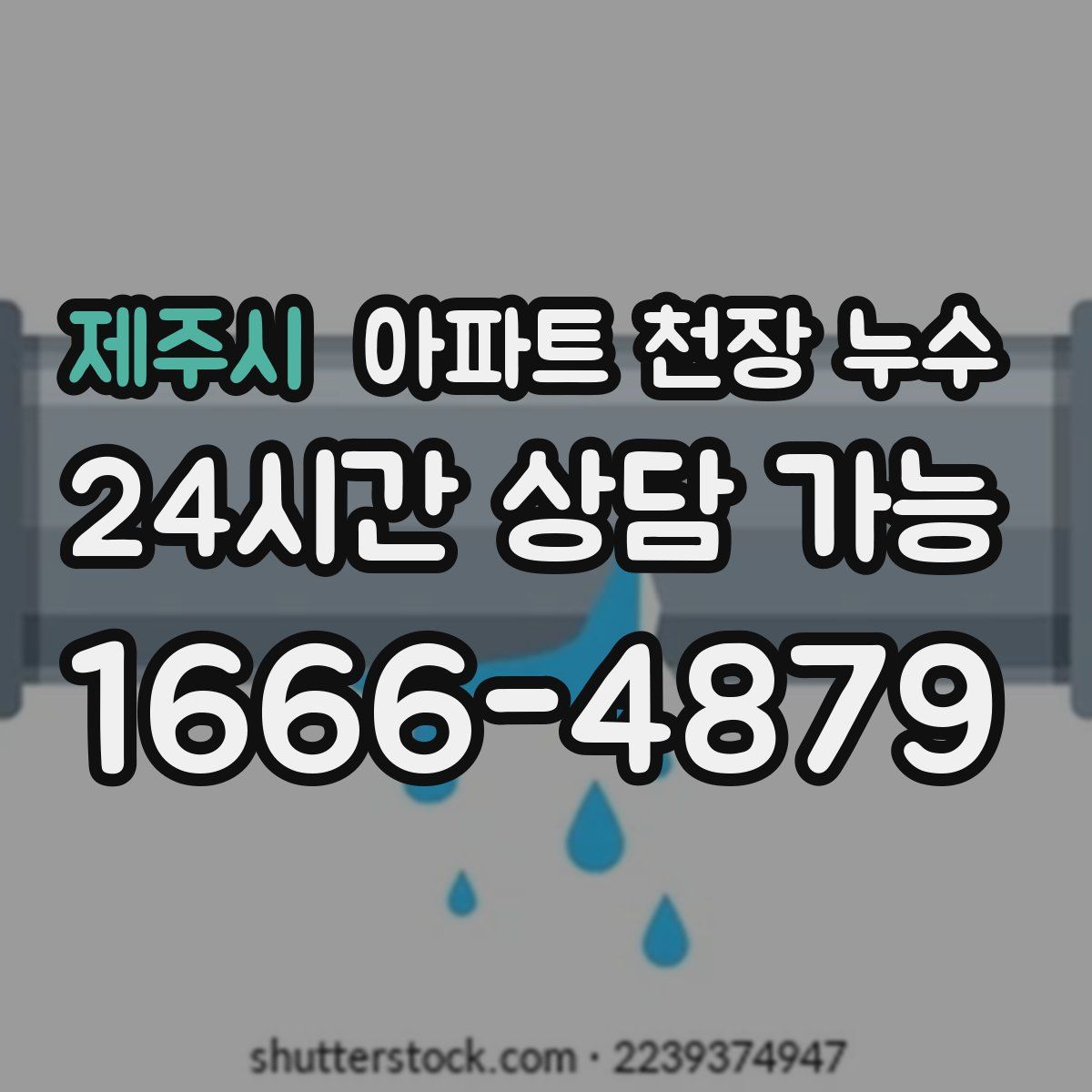 제주시 아파트 천장 누수