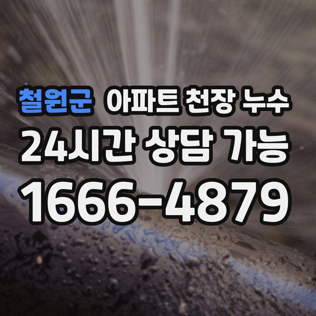철원군 아파트 천장 누수