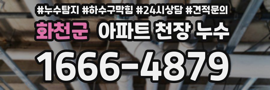 화천군 아파트 천장 누수