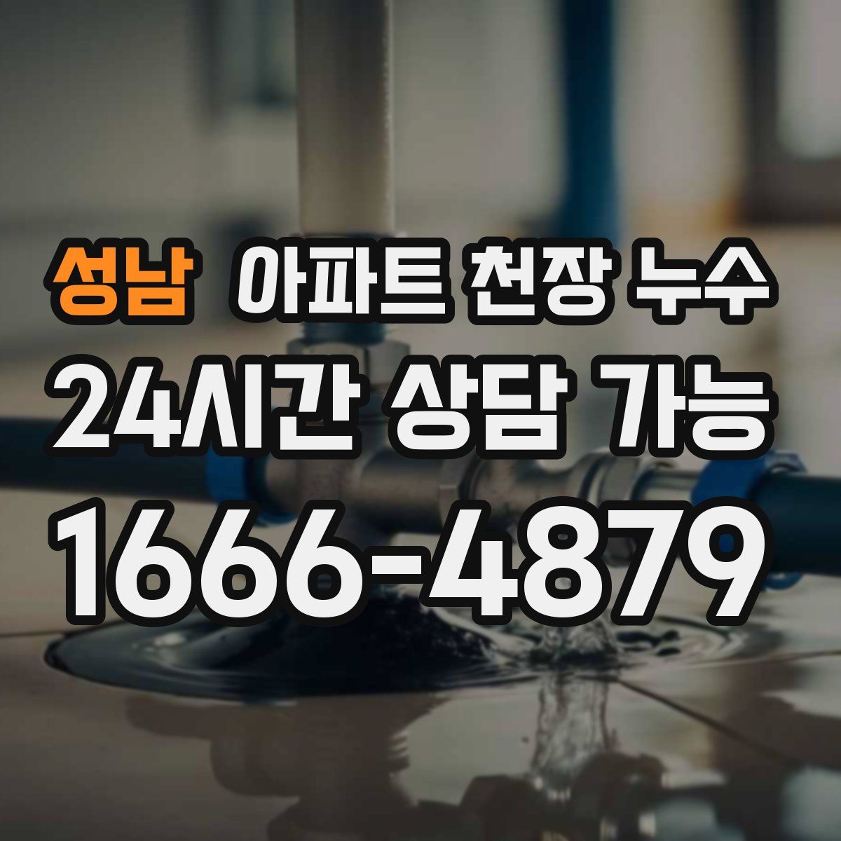 성남 아파트 천장 누수