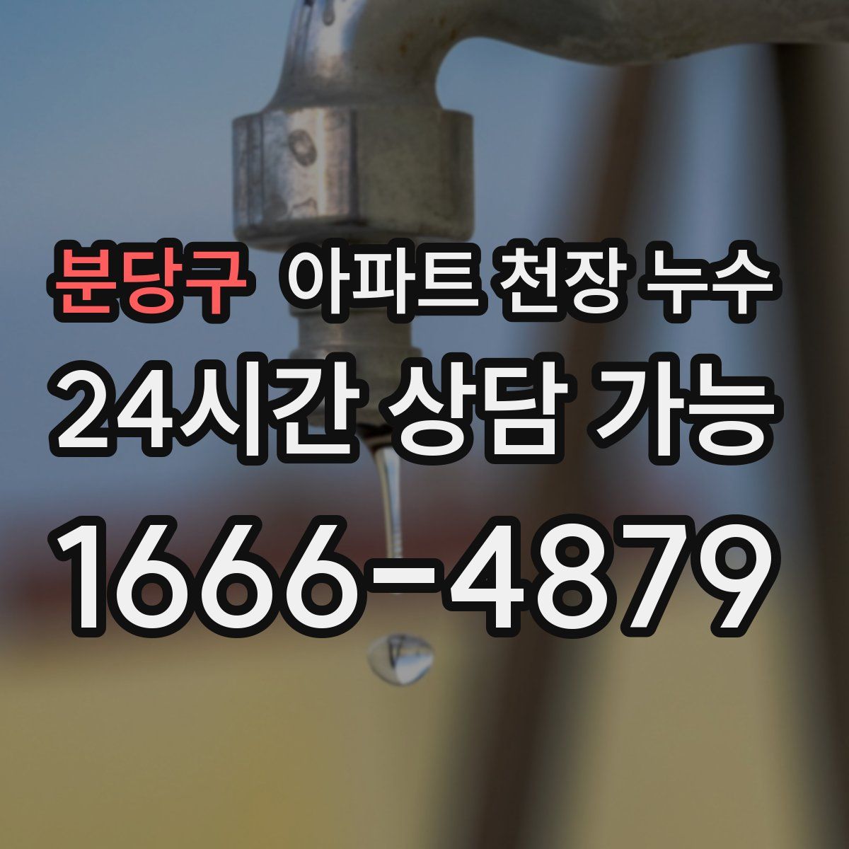 분당구 아파트 천장 누수