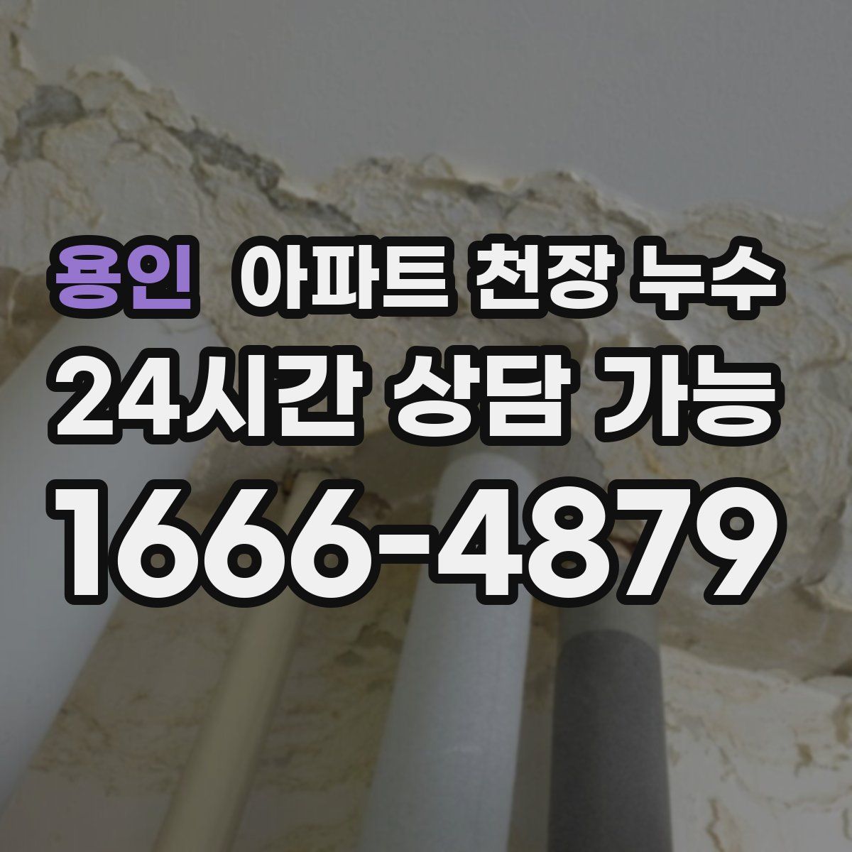 용인 아파트 천장 누수