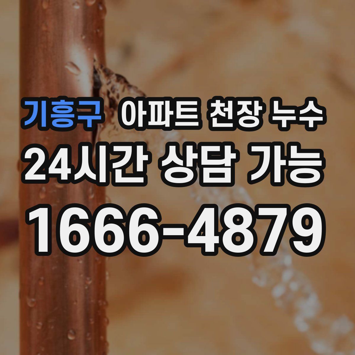 기흥구 아파트 천장 누수