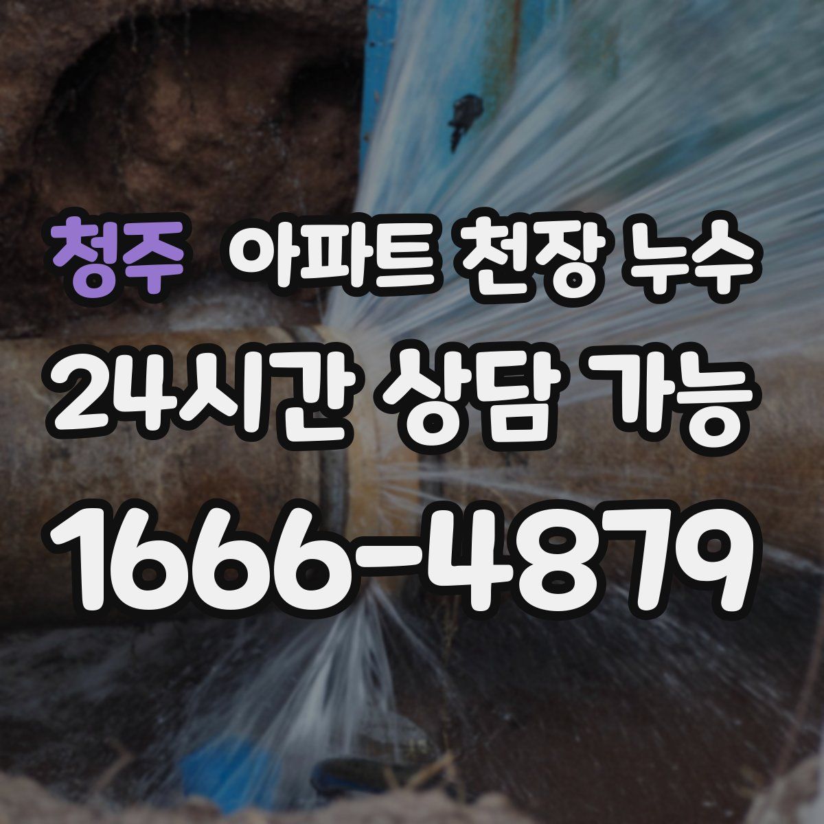 청주 아파트 천장 누수