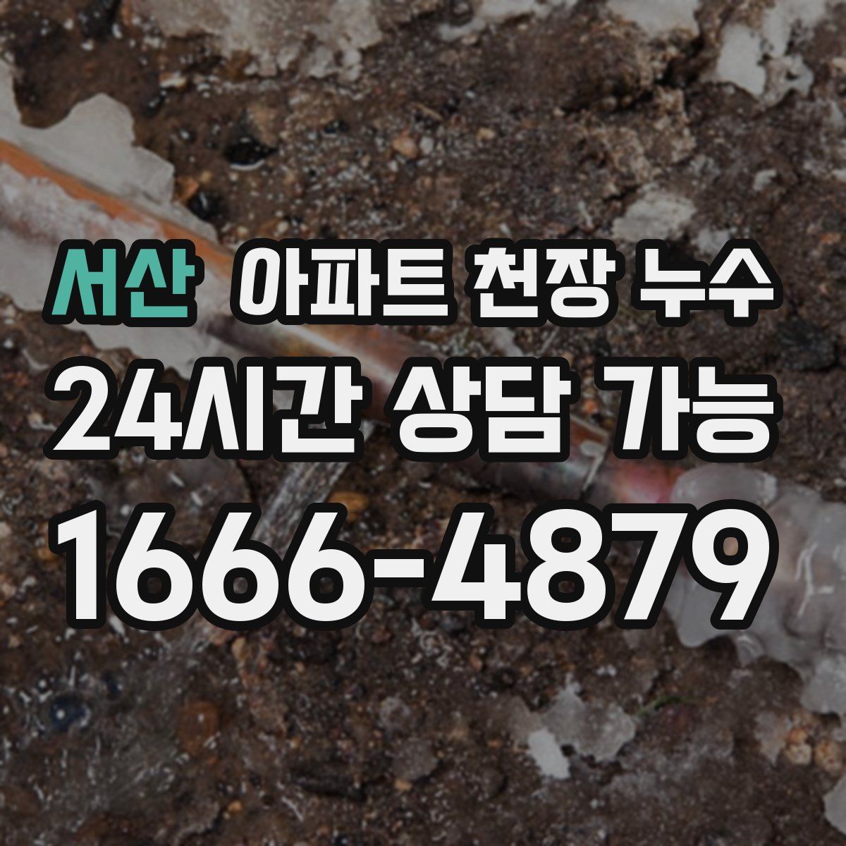 서산 아파트 천장 누수
