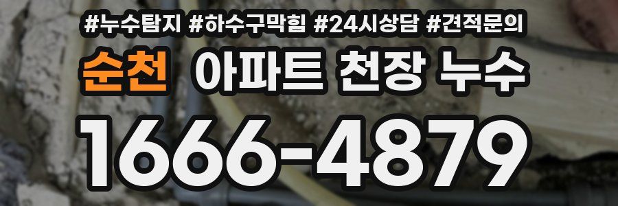 순천 아파트 천장 누수