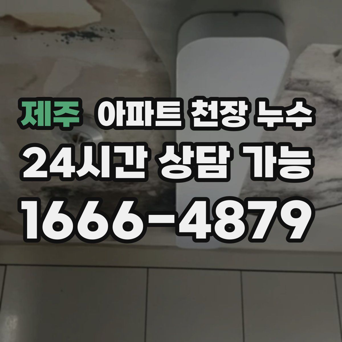 제주 아파트 천장 누수