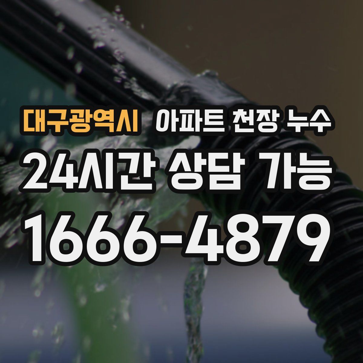 대구광역시 아파트 천장 누수