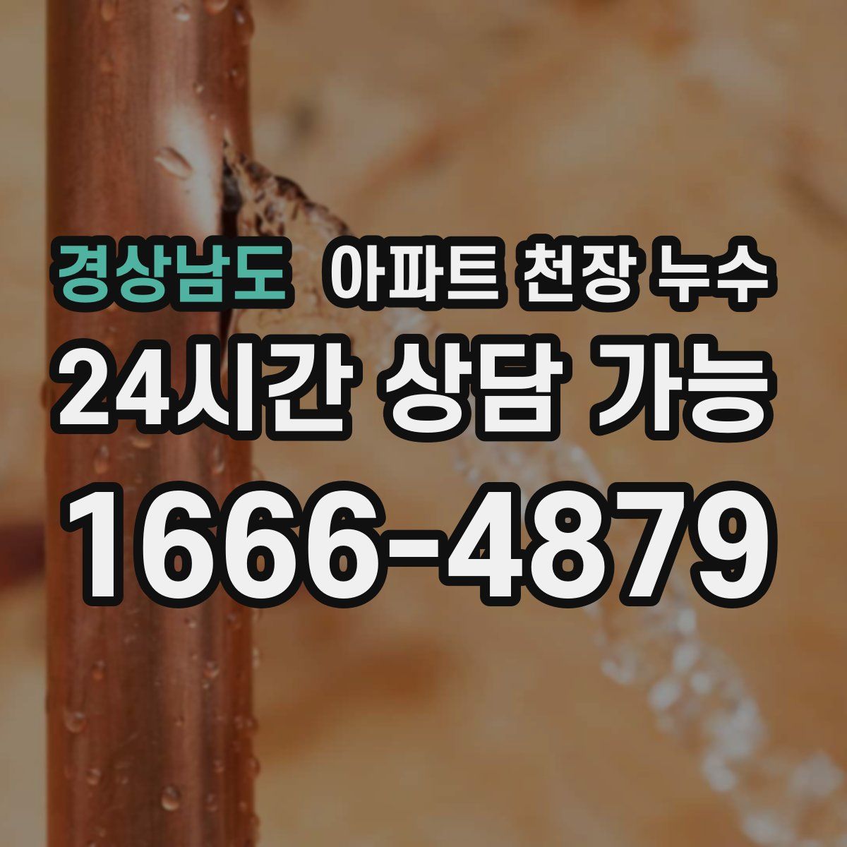 경상남도 아파트 천장 누수