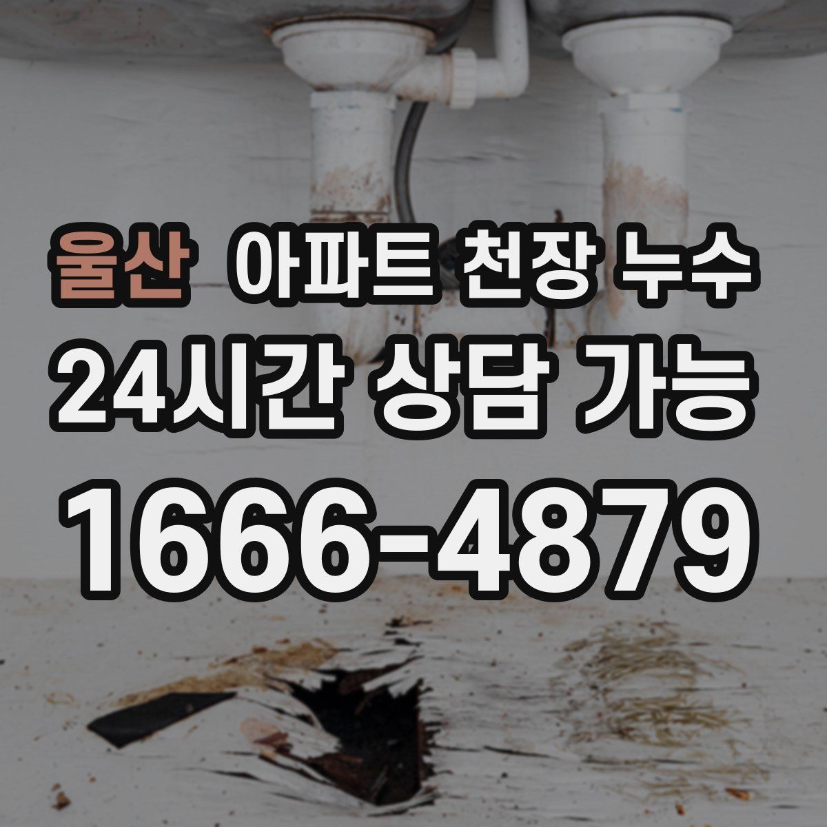 울산 아파트 천장 누수
