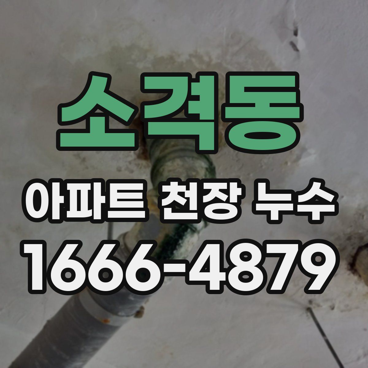 소격동 아파트 천장 누수