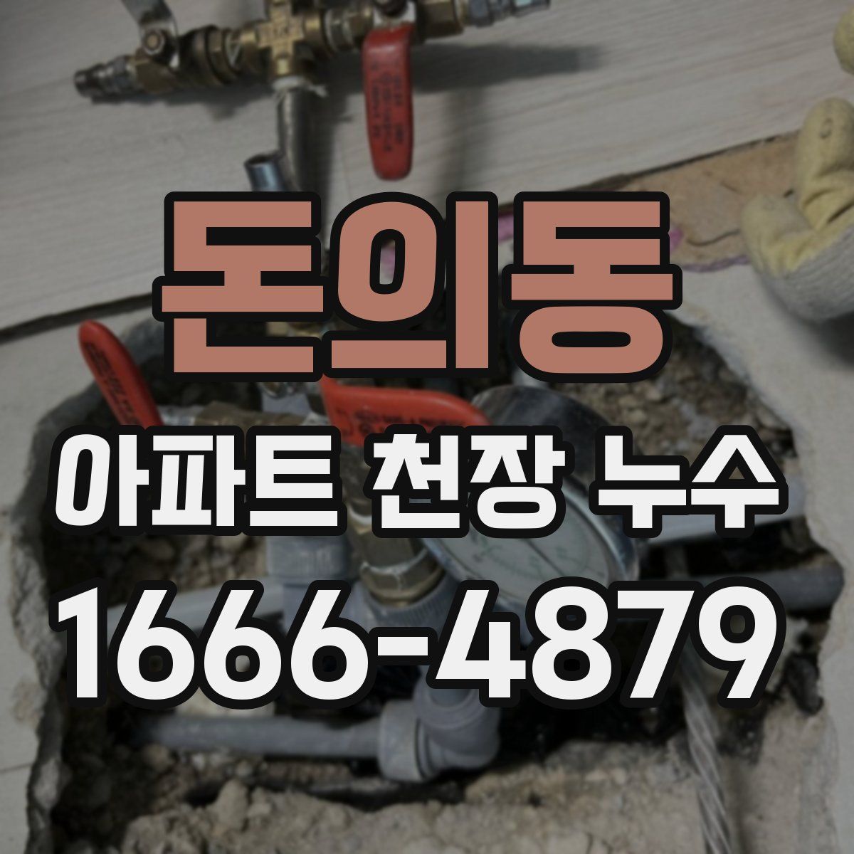 돈의동 아파트 천장 누수