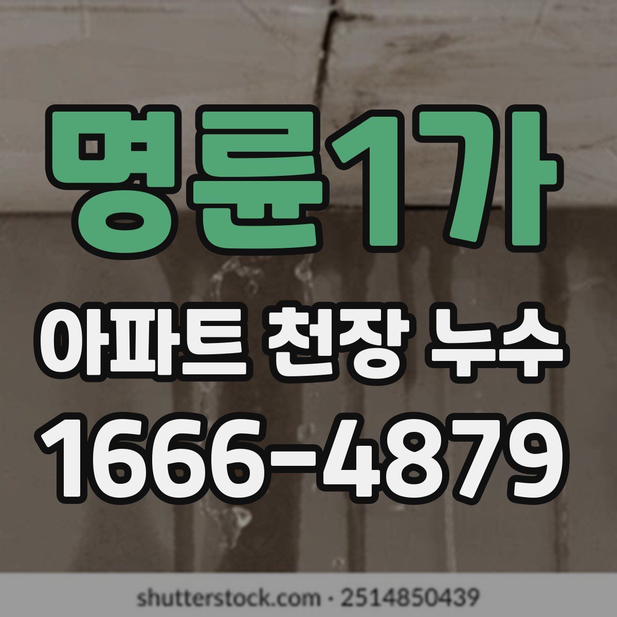 명륜1가 아파트 천장 누수