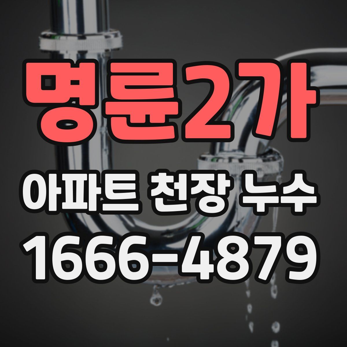명륜2가 아파트 천장 누수