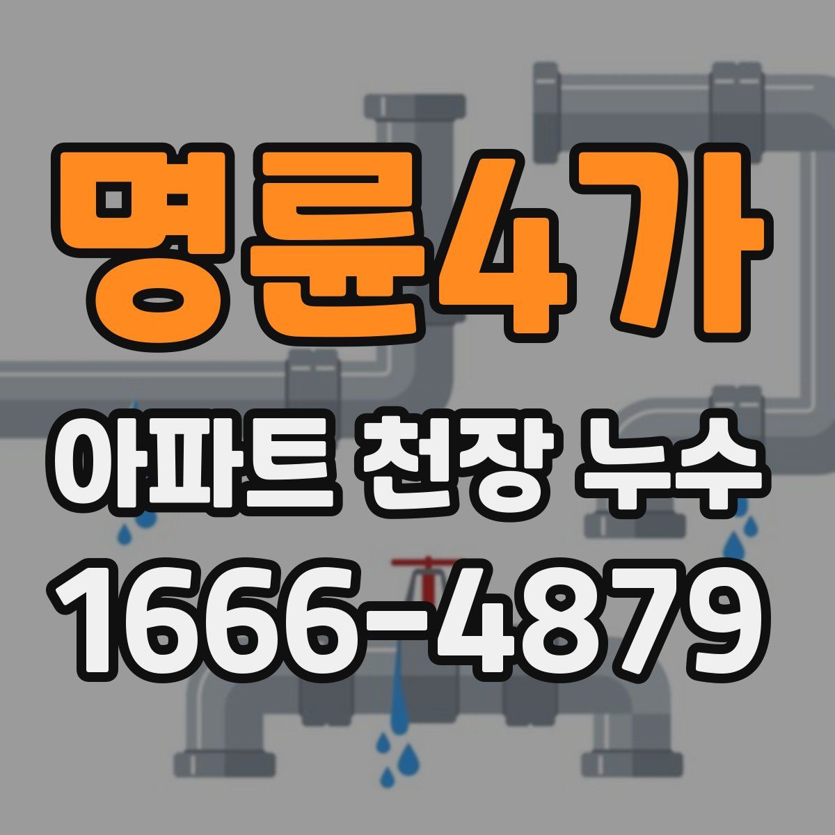 명륜4가 아파트 천장 누수