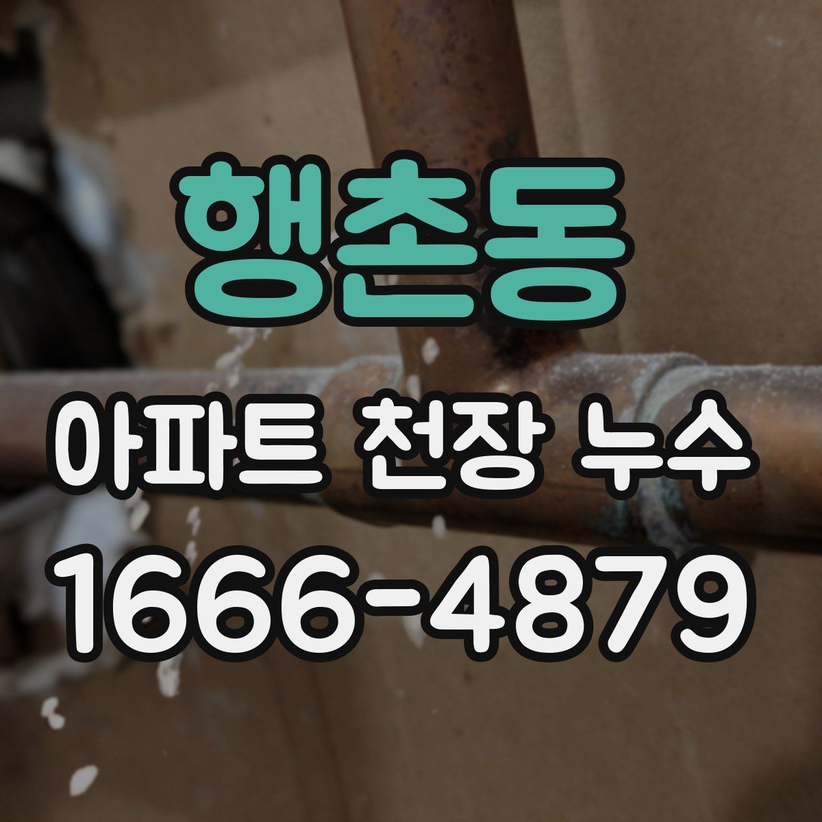 행촌동 아파트 천장 누수