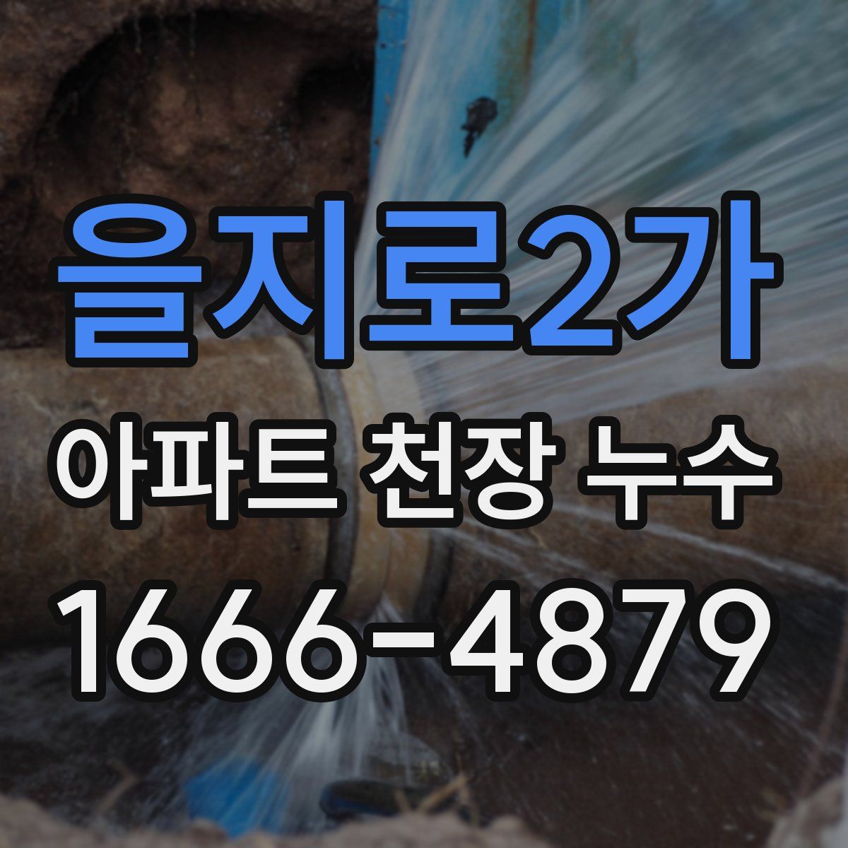 을지로2가 아파트 천장 누수