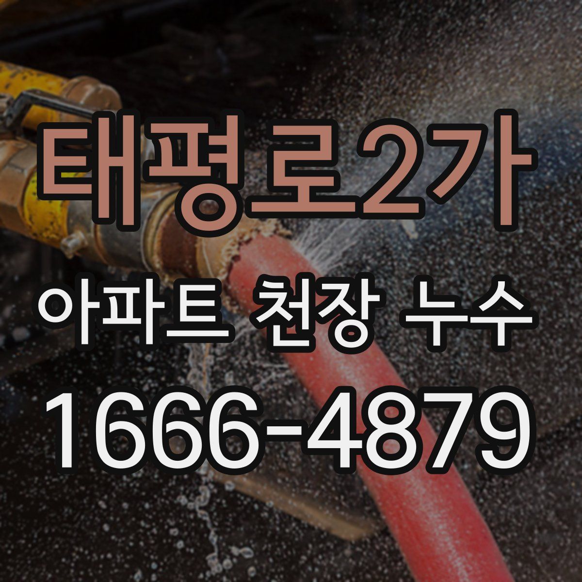태평로2가 아파트 천장 누수