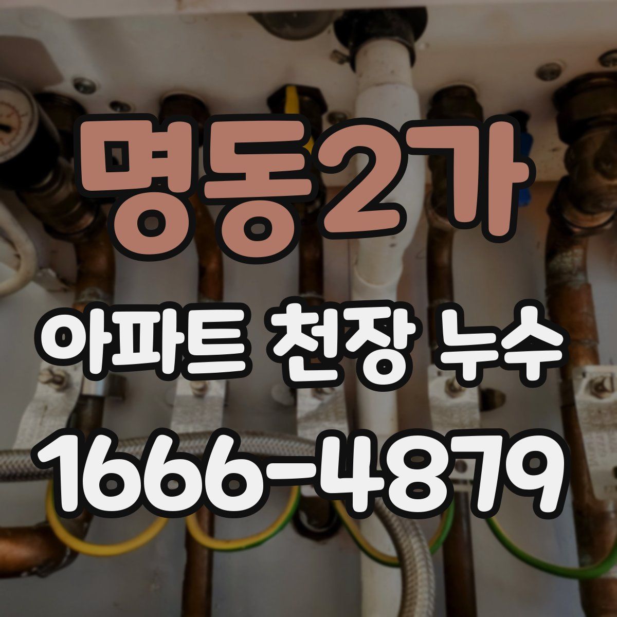 명동2가 아파트 천장 누수