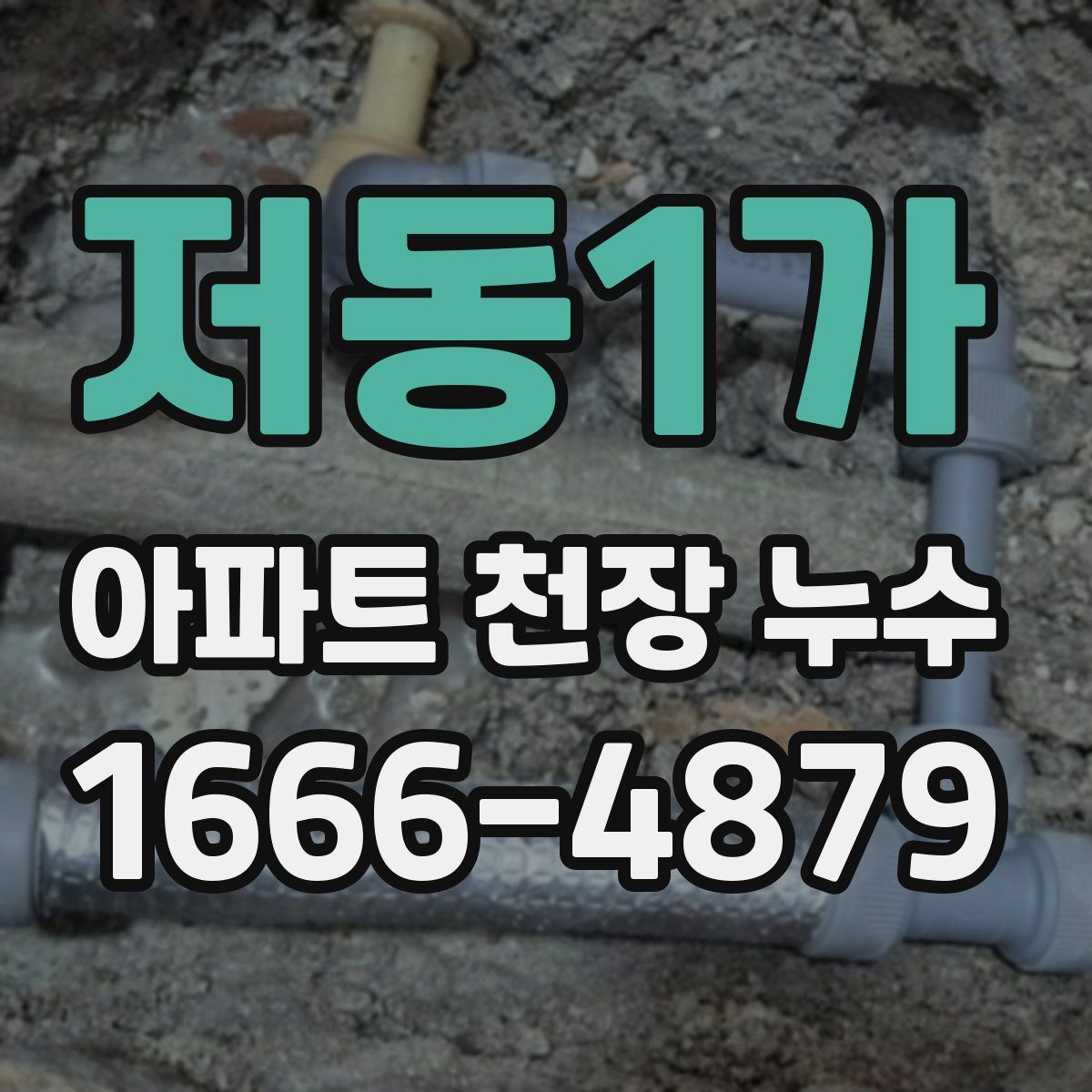 저동1가 아파트 천장 누수
