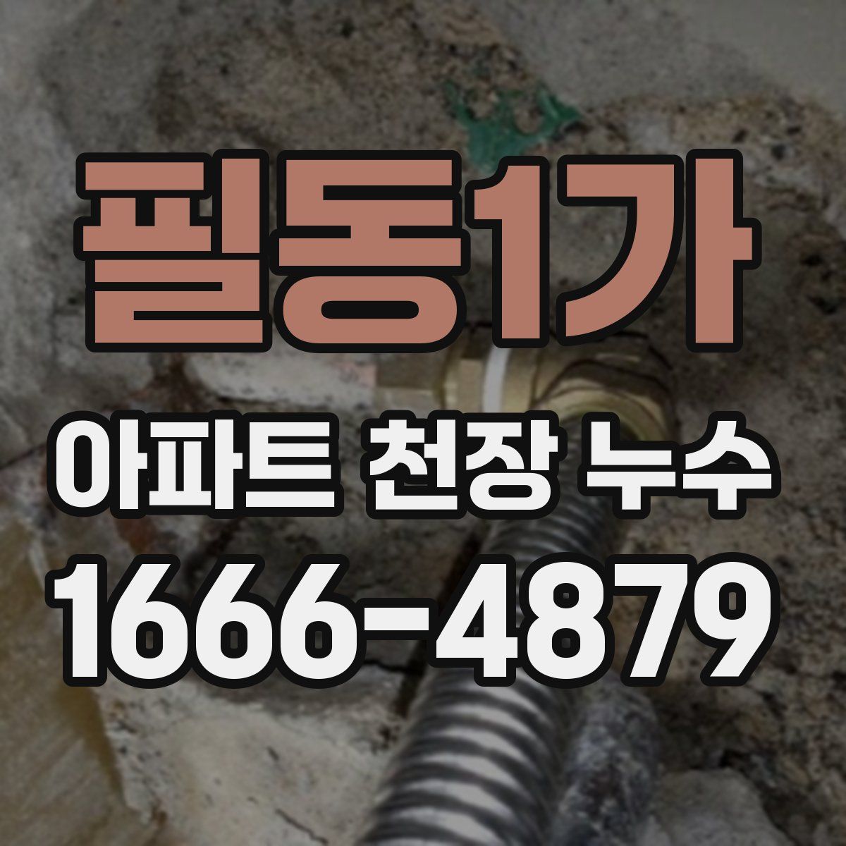 필동1가 아파트 천장 누수