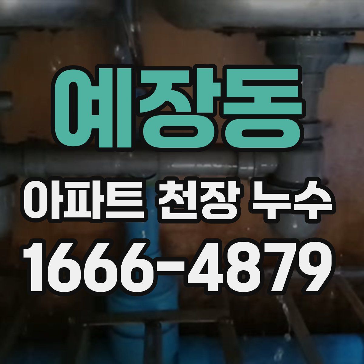 예장동 아파트 천장 누수