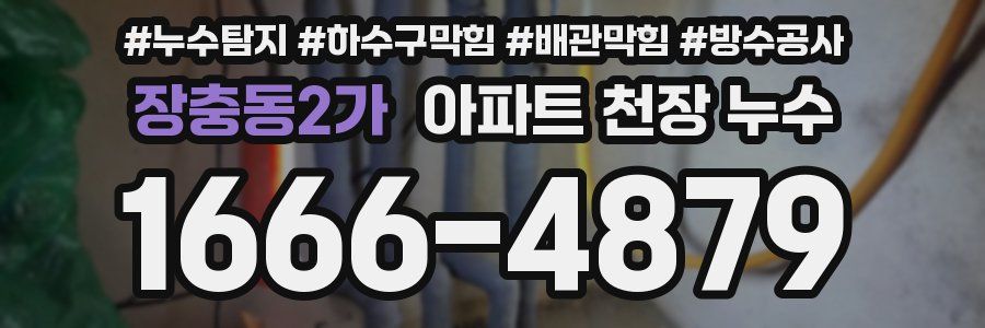 장충동2가 아파트 천장 누수