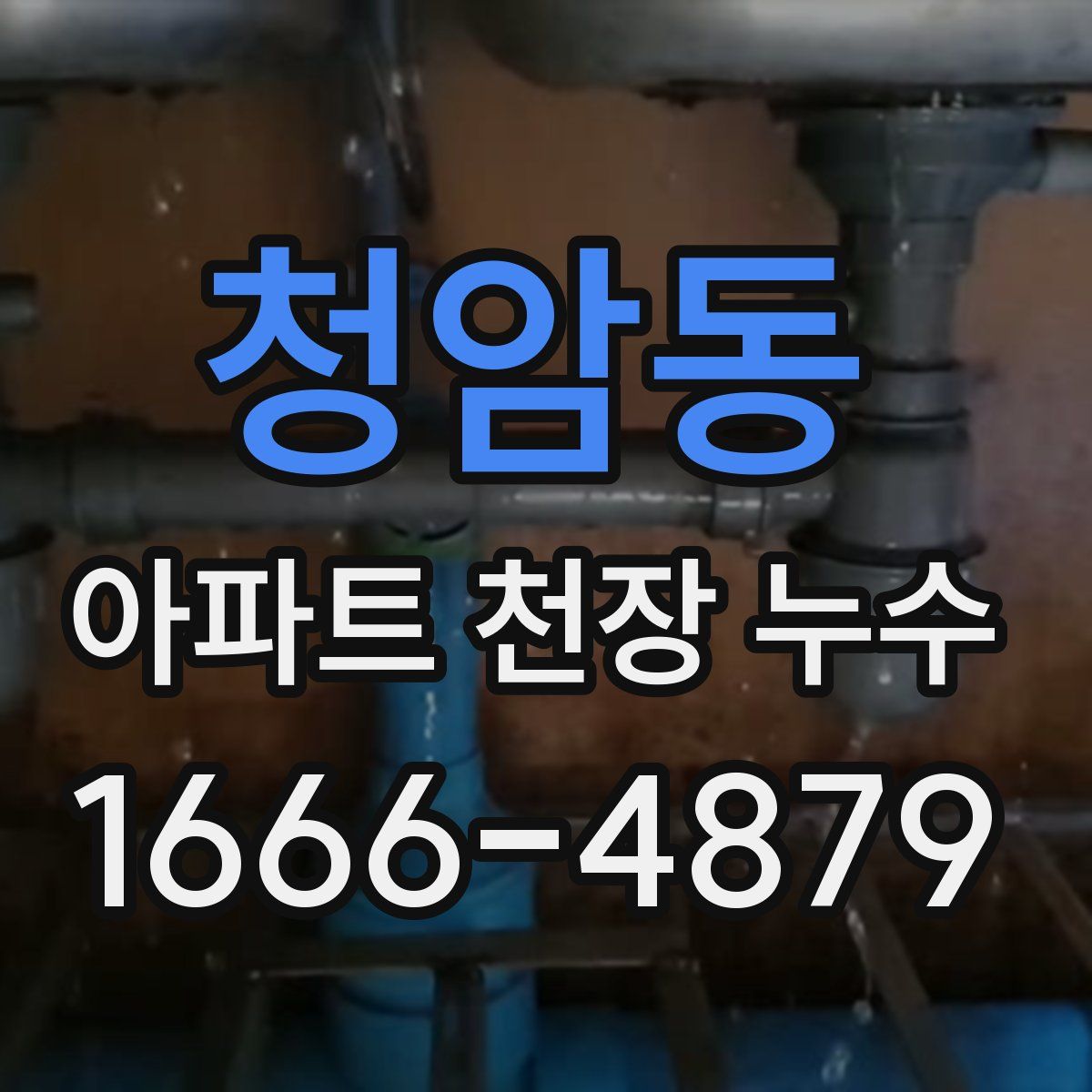 청암동 아파트 천장 누수