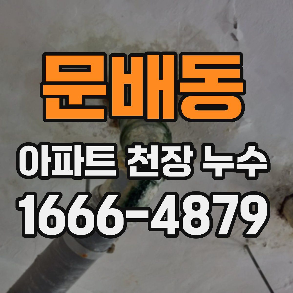 문배동 아파트 천장 누수