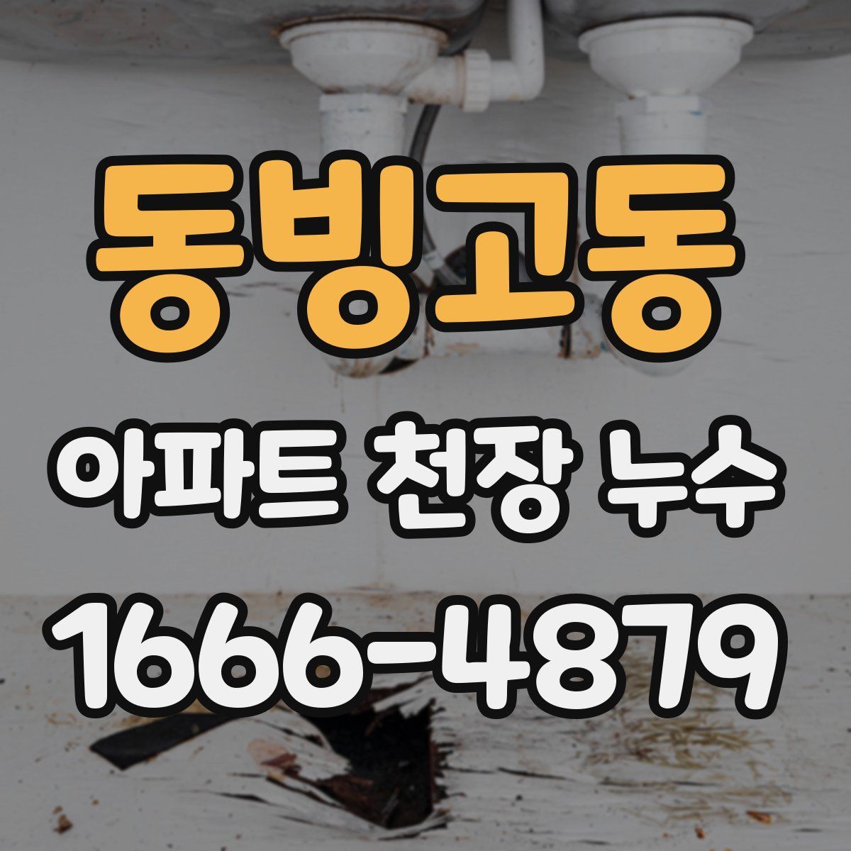 동빙고동 아파트 천장 누수