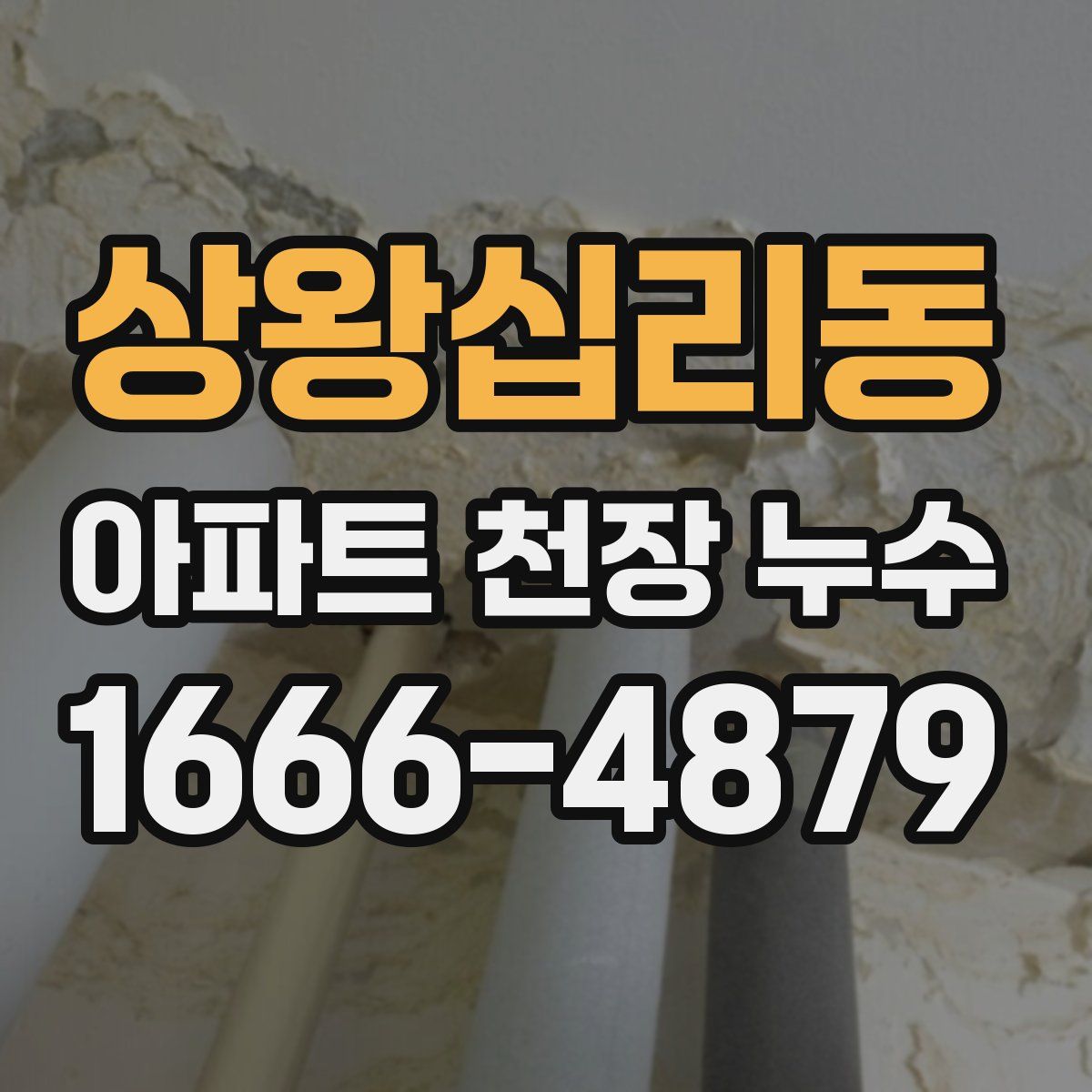 상왕십리동 아파트 천장 누수