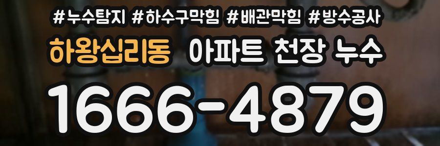 하왕십리동 아파트 천장 누수