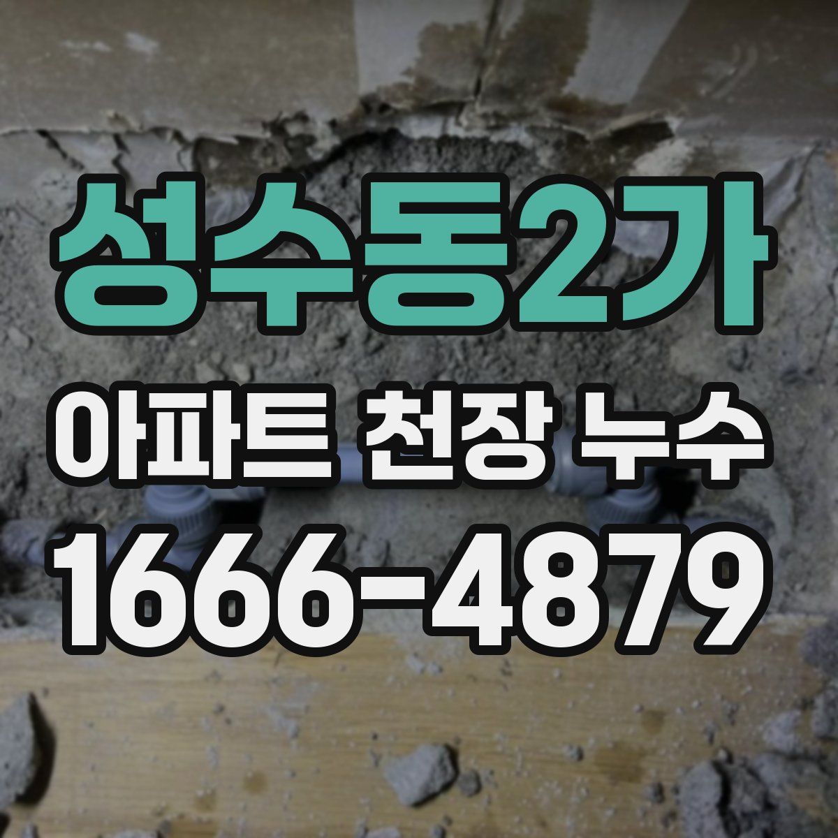 성수동2가 아파트 천장 누수