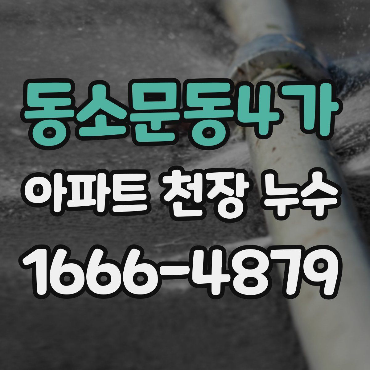 동소문동4가 아파트 천장 누수