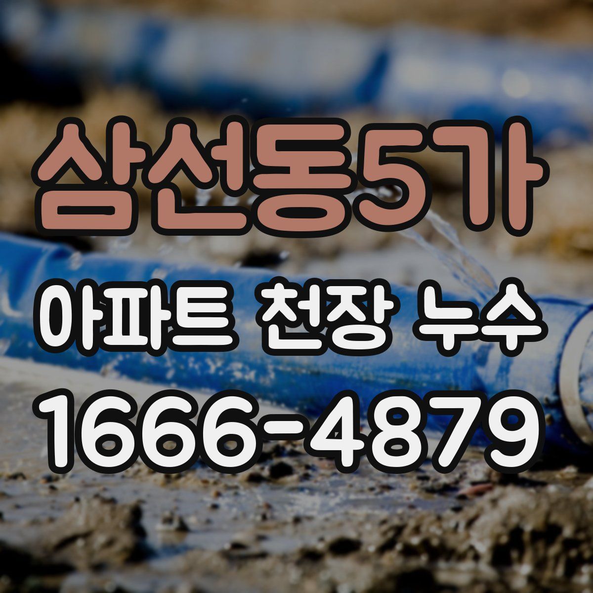 삼선동5가 아파트 천장 누수
