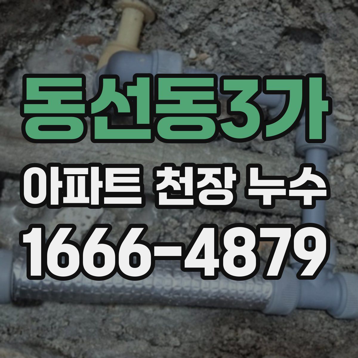 동선동3가 아파트 천장 누수