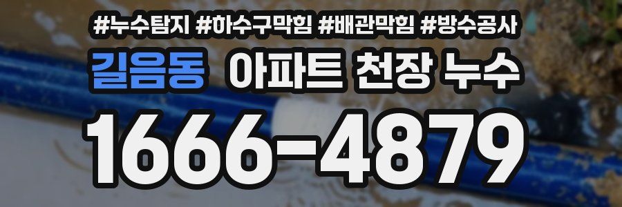 길음동 아파트 천장 누수