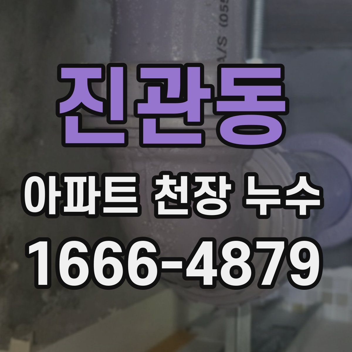 진관동 아파트 천장 누수