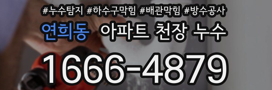 연희동 아파트 천장 누수