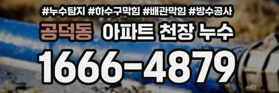 공덕동 아파트 천장 누수