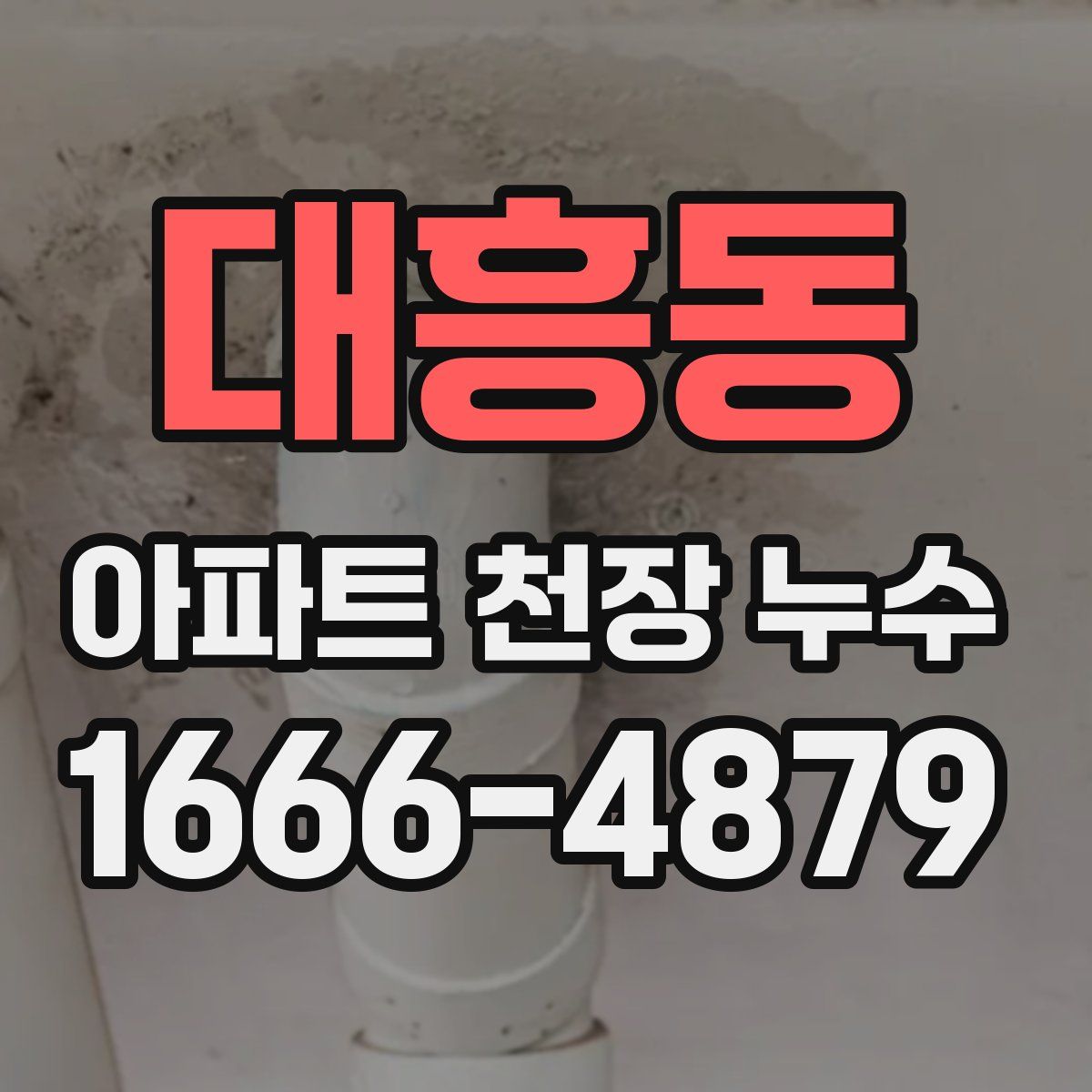 대흥동 아파트 천장 누수