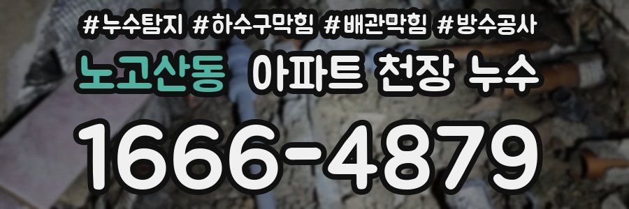 노고산동 아파트 천장 누수