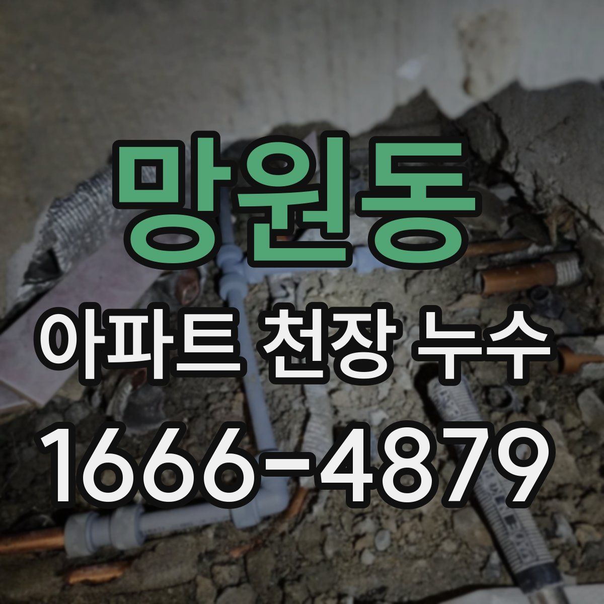 망원동 아파트 천장 누수