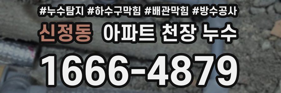 신정동 아파트 천장 누수