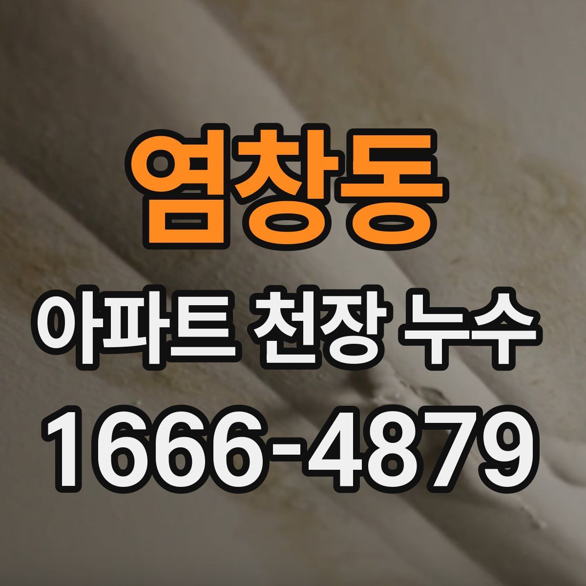 염창동 아파트 천장 누수