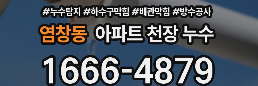 염창동 아파트 천장 누수