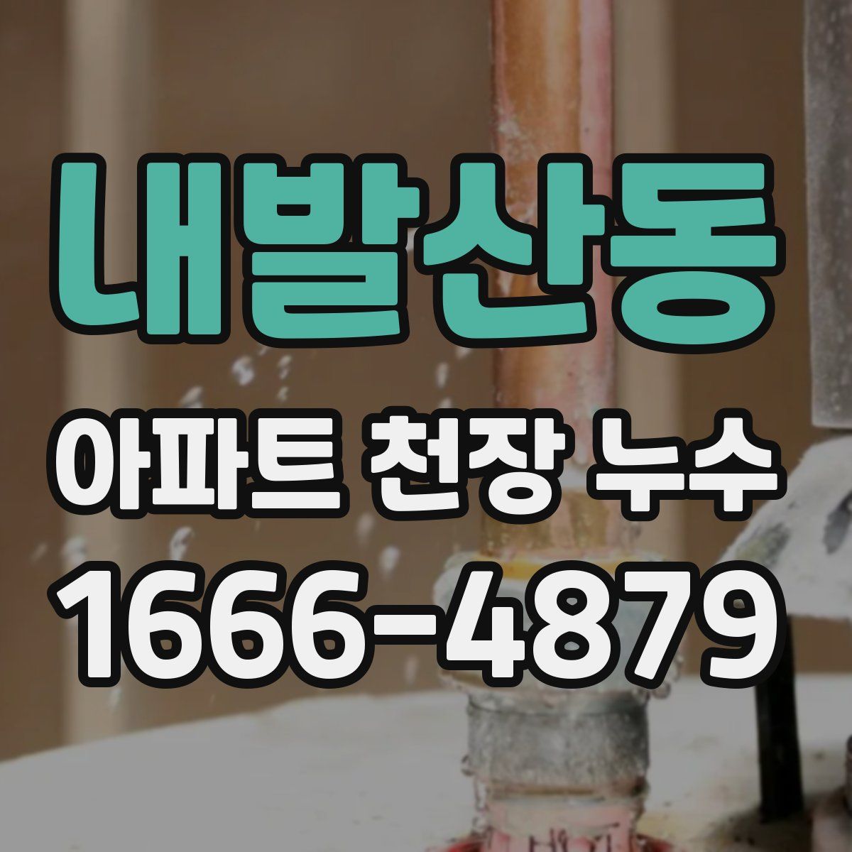내발산동 아파트 천장 누수