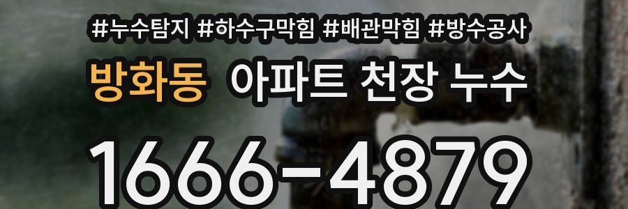 방화동 아파트 천장 누수